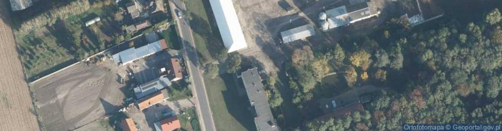 Zdjęcie satelitarne Rolnicza Spółdzielnia Produkcyjna w Lucinach