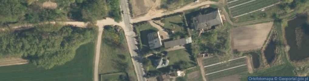 Zdjęcie satelitarne Rolnicza Spółdzielnia Produkcyjna w Małkowie