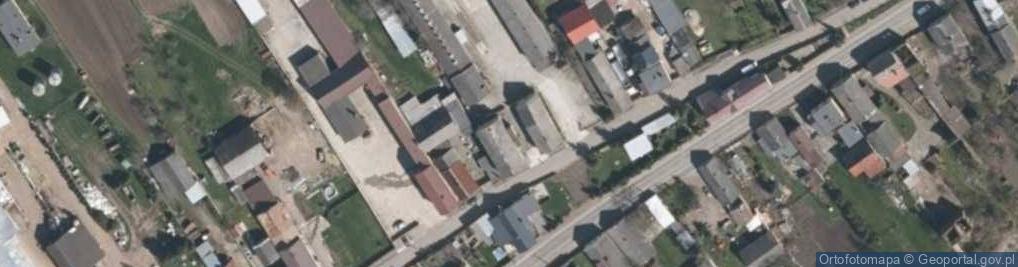 Zdjęcie satelitarne Rolnicza Spółdzielnia Produkcyjna w Suchej Psinie