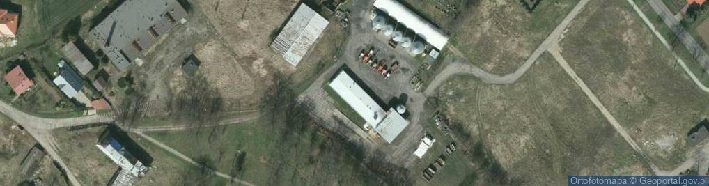 Zdjęcie satelitarne Rolnicza Spółdzielnia Produkcyjna w Żurawicy