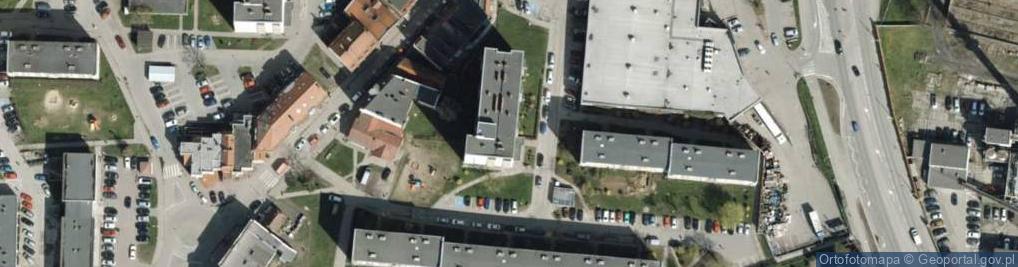 Zdjęcie satelitarne Rolpap Przeds Handlowo Usługowe