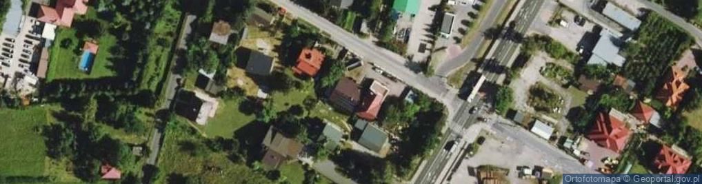 Zdjęcie satelitarne Roman Kalinowski Zakład Produkcji Elementów Betonowych