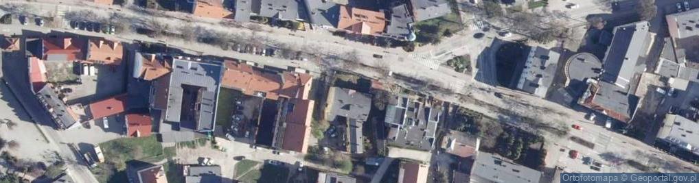 Zdjęcie satelitarne Romana Komorowska