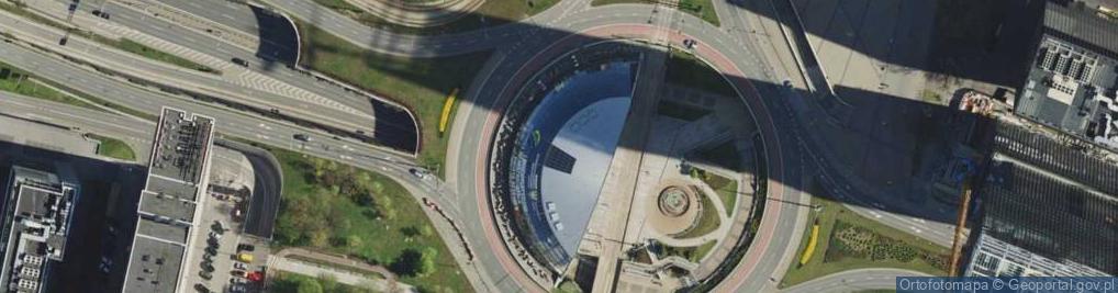 Zdjęcie satelitarne Rondo Katowice