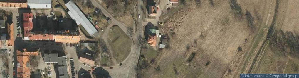 Zdjęcie satelitarne Rondo Polska Wołów