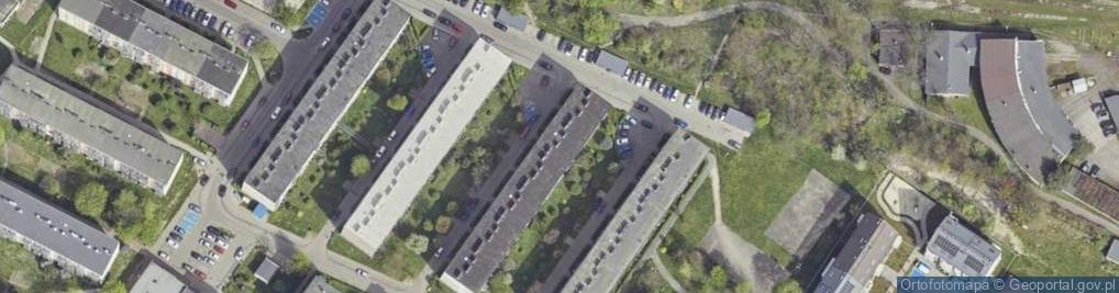 Zdjęcie satelitarne Rosko Instal Rosiński J Skowron K Skowron M