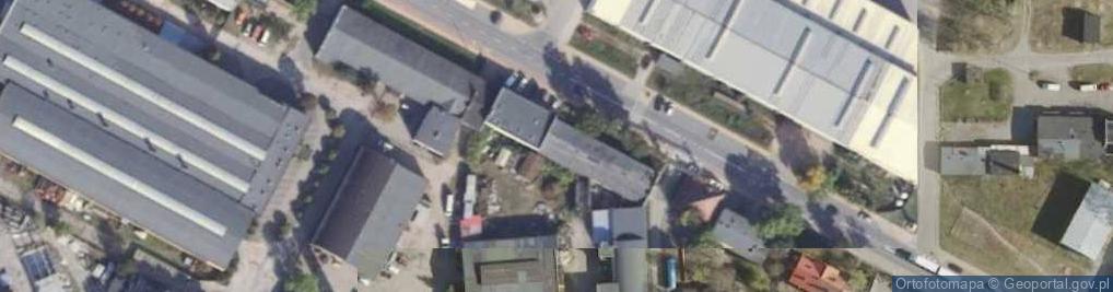 Zdjęcie satelitarne Rowag. Urządzenia do przemysłu paszowego, zbożowo - młynarskieg