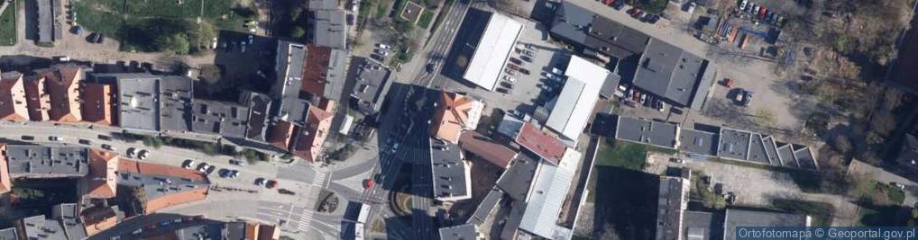 Zdjęcie satelitarne "Rower", Świdnica