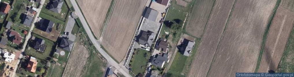 Zdjęcie satelitarne Rozbiórki domów Wodzisław Śląski - Kacprzyk