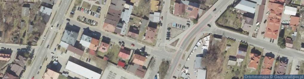 Zdjęcie satelitarne Roztocze Dolina B A Wołoszyn U Wierzbicki R
