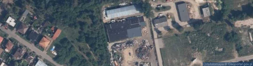 Zdjęcie satelitarne RSC Recycling Service Center Paweł Szewczyk