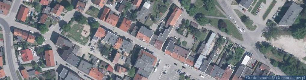 Zdjęcie satelitarne Rubaszewski T., Kąty Wrocławskie