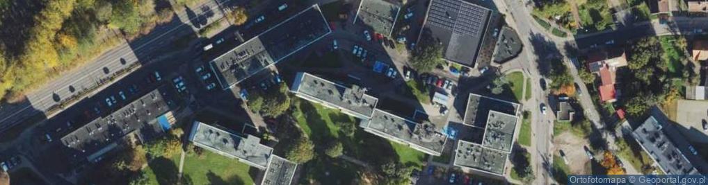 Zdjęcie satelitarne Rubineta Polska