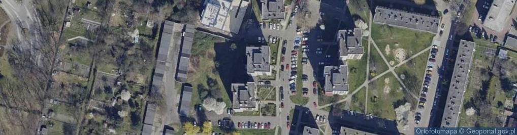 Zdjęcie satelitarne Rudy Miroslaw Handel Obwozny Art Przem i Spoz