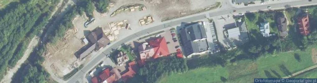 Zdjęcie satelitarne Rusnak-Gurgul Magdalena Dart Market Ośrodek Wypoczynkowo-Rekreacyjny Sobel