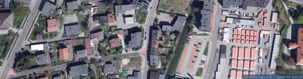 Zdjęcie satelitarne Rybnickie Centrum Sportów Walki