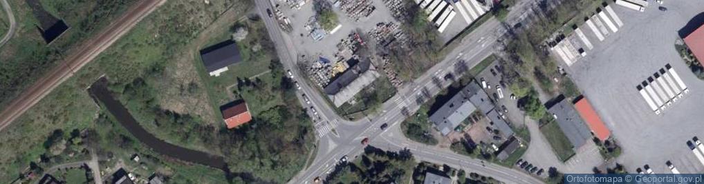 Zdjęcie satelitarne Rybnickie Przedsiębiorstwo Budownictwa Drogowego w Upadłości