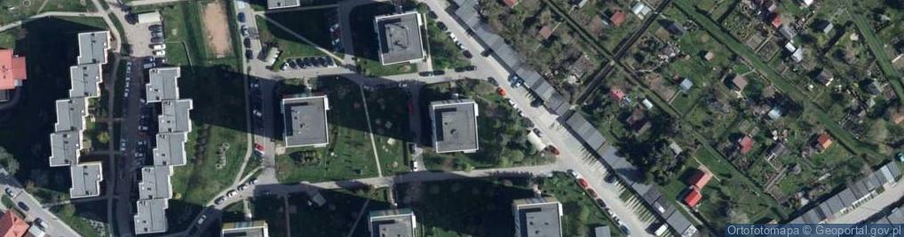 Zdjęcie satelitarne Ryszard Babik Pracownia Projektowa Arco