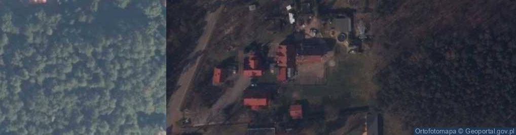 Zdjęcie satelitarne Ryszard Fidut Ośrodek Karolina