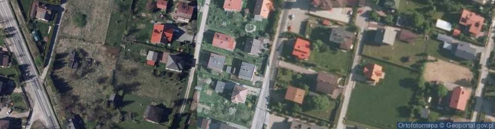 Zdjęcie satelitarne Ryszard Jakubiec Nazwa: Zakład Budowlano-Projektowy JR Inwest - Ryszard Jakubiec