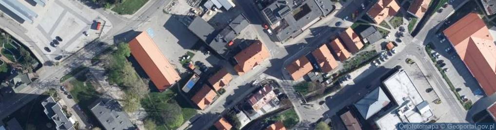 Zdjęcie satelitarne Ryszard Kulawik Przedsiębiorstwo Produkcyjno-Usługowo -Handlowe Iwona