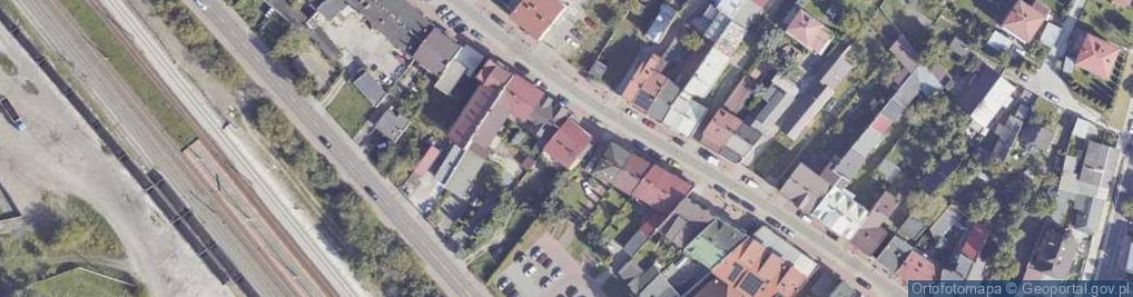 Zdjęcie satelitarne Ryszard Nowak Przedsiębiorstwo Usługowo-Handlowo-ProdukcyjneJUBINO