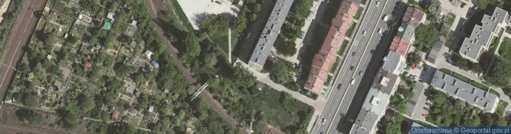 Zdjęcie satelitarne Ryszard Rędzina Pracownia Piekarnicza Rysz-El