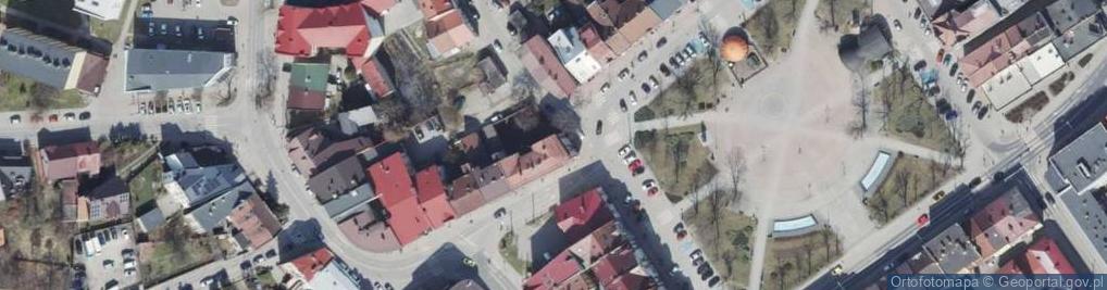 Zdjęcie satelitarne Rzedsiębiorstwo Usługowo Handlowe Joker