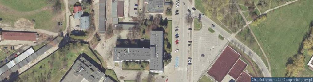 Zdjęcie satelitarne Rzeszowska Szkoła Elektroniki i Informatyki