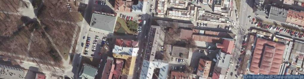 Zdjęcie satelitarne Rzeszowskie Stowarzyszenie Pośredników w Obrocie Nieruchomościami