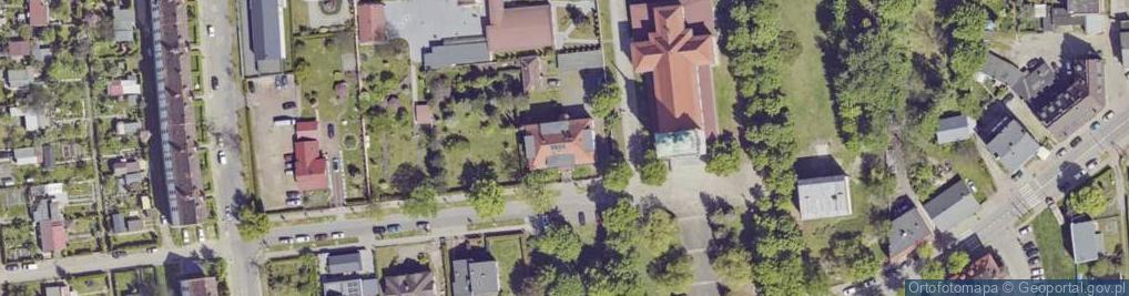 Zdjęcie satelitarne Rzymskokatolicka Parafia P.w.Najświętszej Maryi Panny Wspomożenia Wiernych