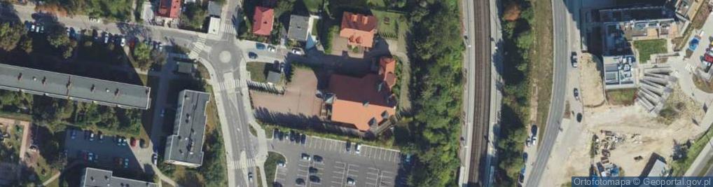Zdjęcie satelitarne Rzymskokatolicka Parafia pw.św.Jadwigi Królowej