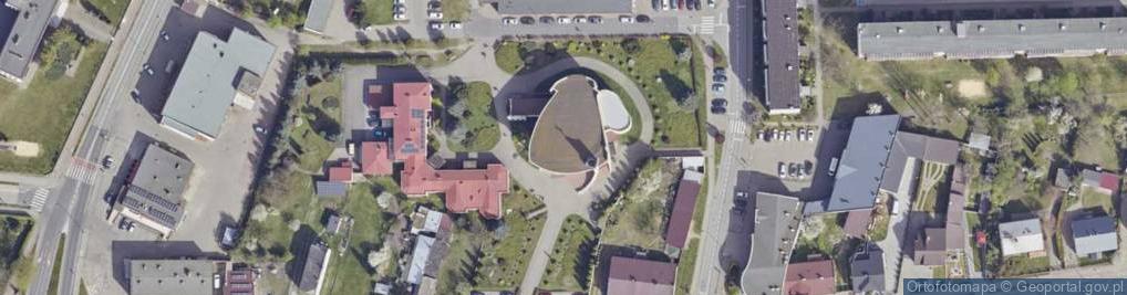 Zdjęcie satelitarne Rzymskokatolicka Parafia pw.Świętego Stanisława Biskupa Męczennika