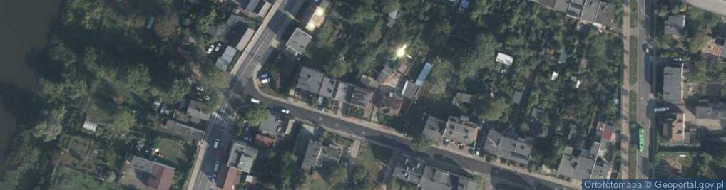 Zdjęcie satelitarne Sabina Lutomska Greenway