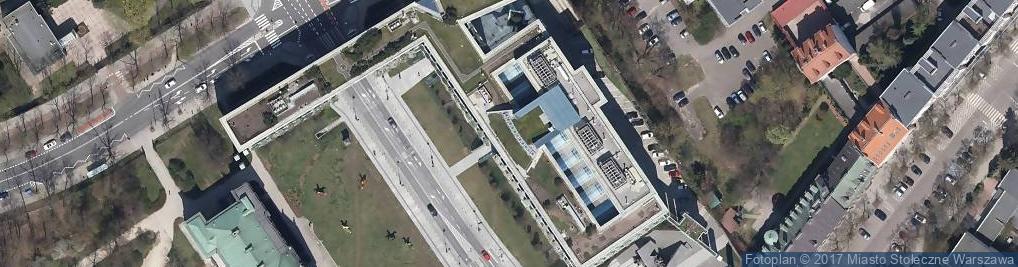 Zdjęcie satelitarne Sąd Apelacyjny w Warszawie