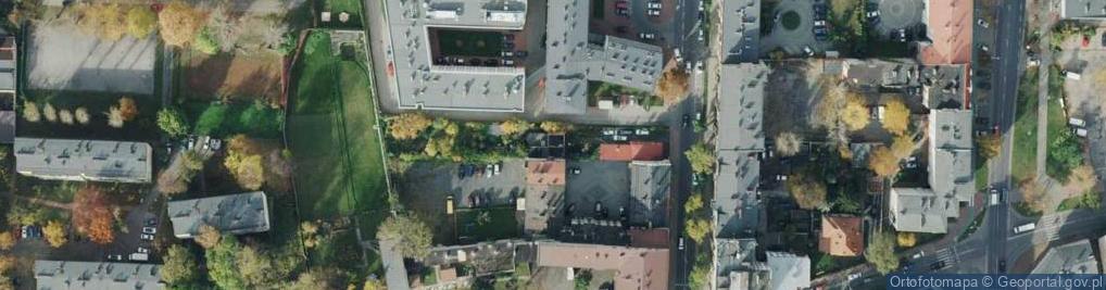 Zdjęcie satelitarne Sąd Okręgowy w Częstochowie