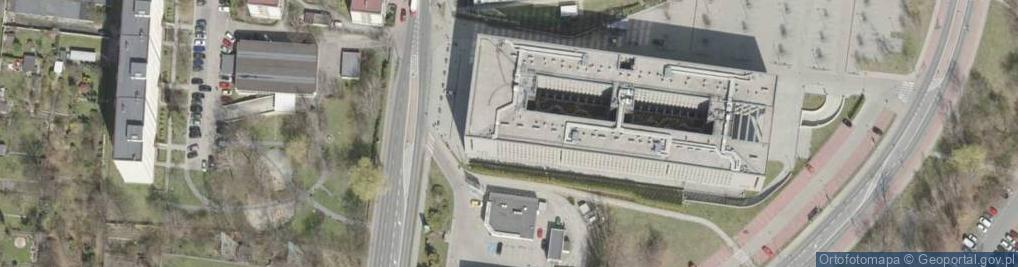 Zdjęcie satelitarne Sąd Okręgowy w Katowicach