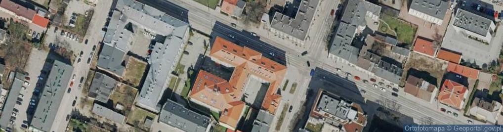 Zdjęcie satelitarne Sąd Okręgowy w Kielcach