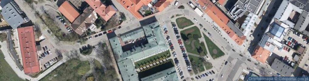 Zdjęcie satelitarne Sąd Okręgowy w Płocku