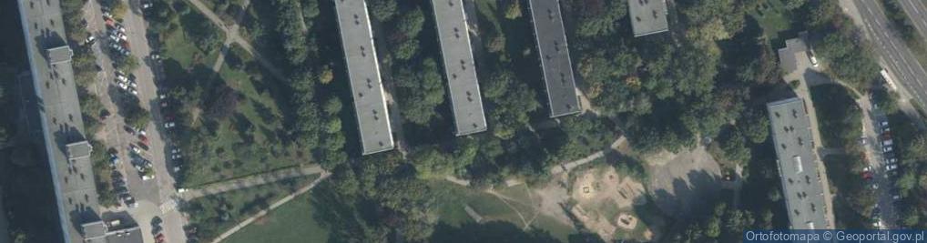 Zdjęcie satelitarne Sad Piotr Fabisiak Aldina Szczepaniak
