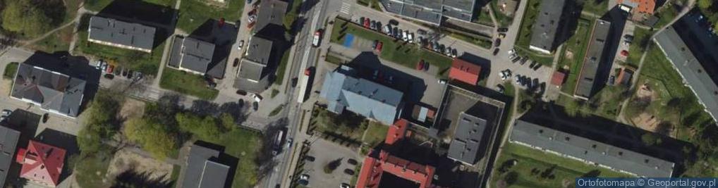 Zdjęcie satelitarne Sąd Rejonowy w Bartoszycach