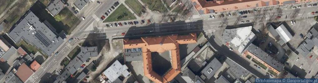 Zdjęcie satelitarne Sąd Rejonowy w Gliwicach