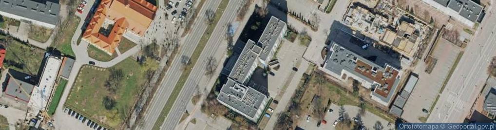 Zdjęcie satelitarne Sąd Rejonowy w Kielcach