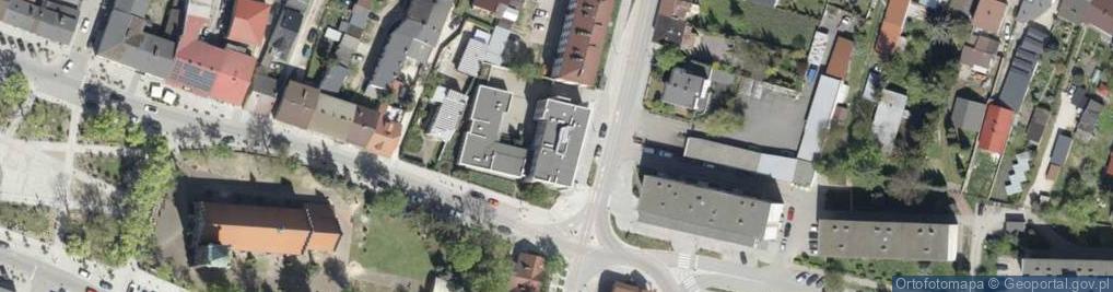 Zdjęcie satelitarne Sąd Rejonowy w Końskich