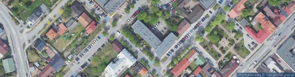 Zdjęcie satelitarne Sąd Rejonowy w Kozienicach