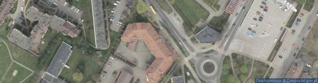 Zdjęcie satelitarne Sąd Rejonowy w Łomży