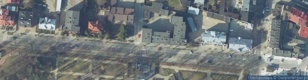 Zdjęcie satelitarne Sąd Rejonowy w Mławie