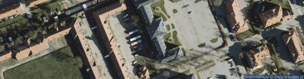 Zdjęcie satelitarne Sąd Rejonowy w Ostródzie