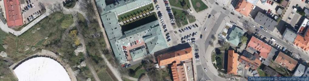 Zdjęcie satelitarne Sąd Rejonowy w Płocku