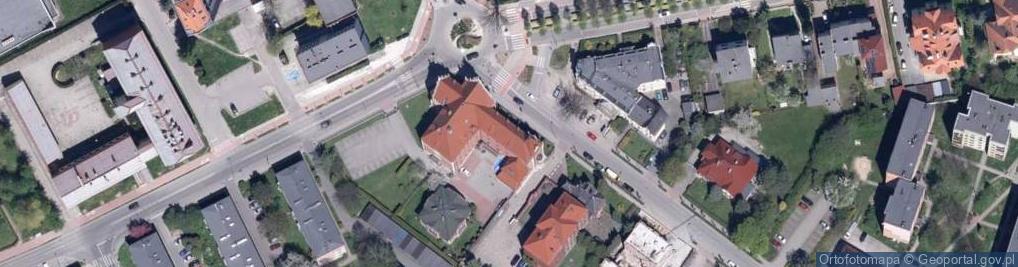 Zdjęcie satelitarne Sąd Rejonowy w Pszczynie